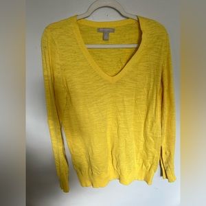 Banana Republic Yellow Sweater
